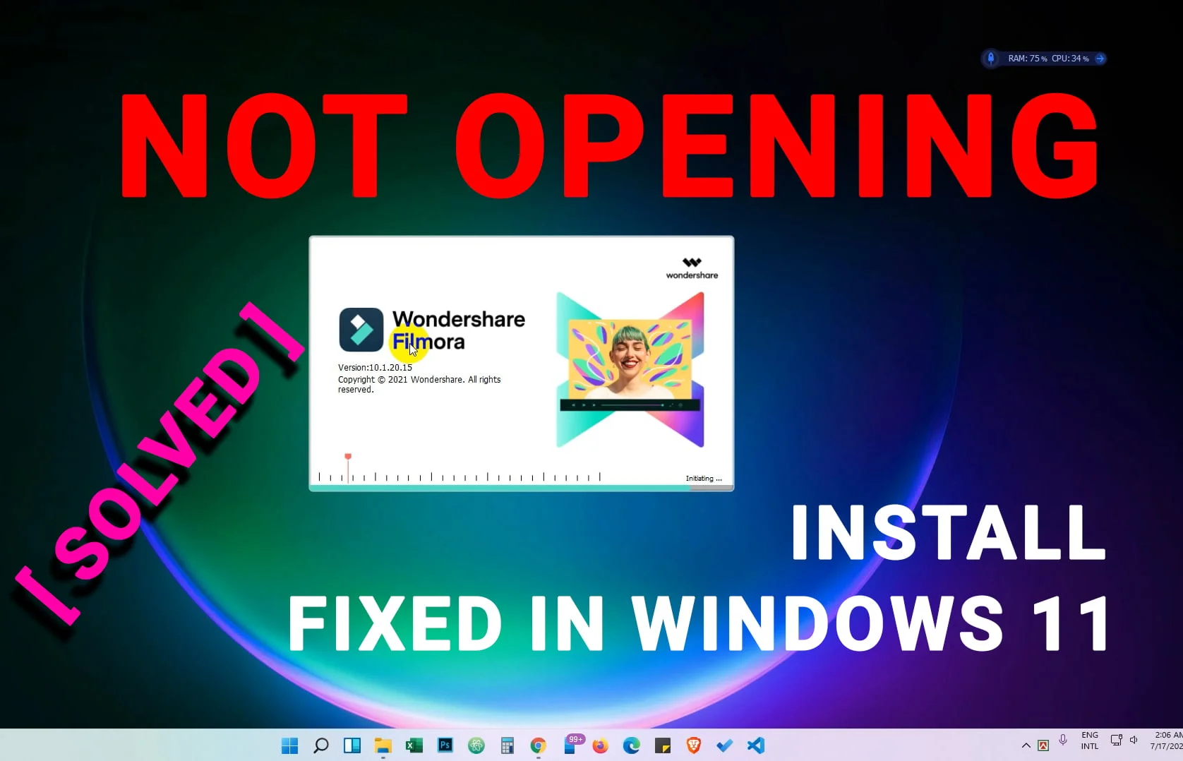 Filmora-is-not-opening-in-windows-11
