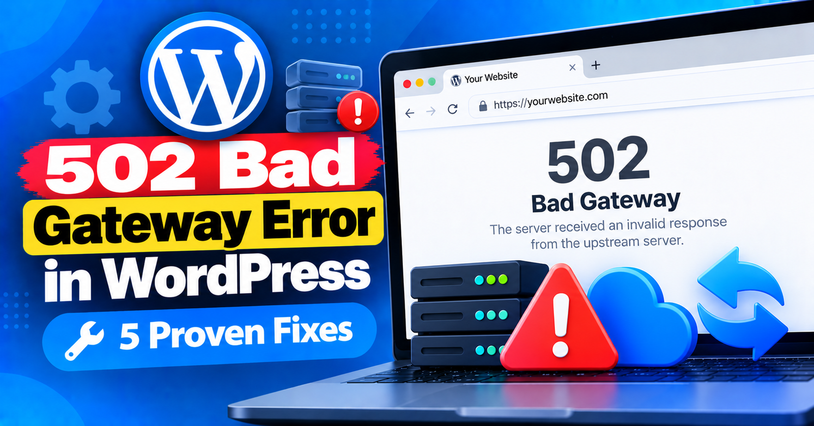 502 Bad Gateway_ 5 Proven WordPress Fixes