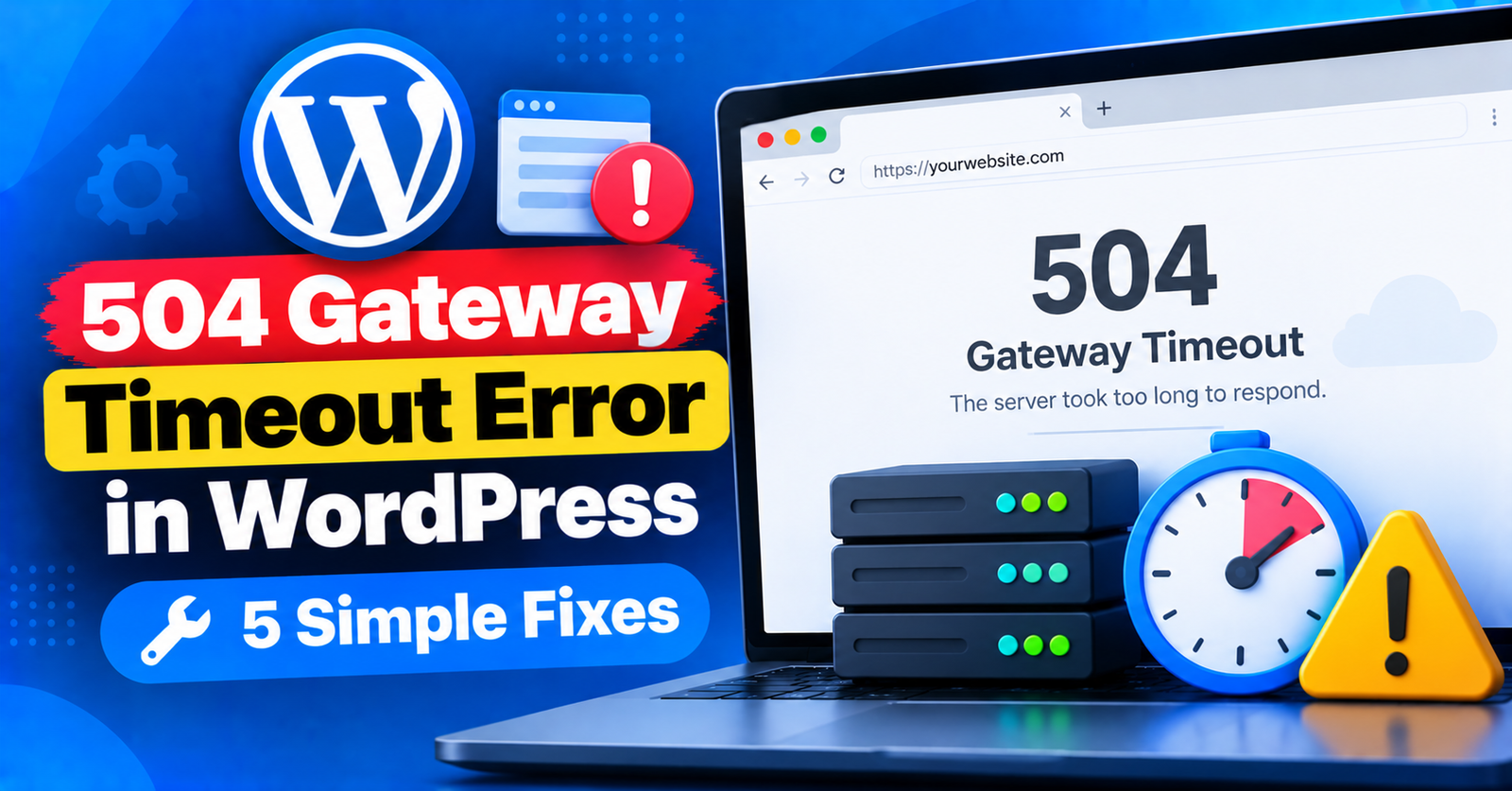 504 Gateway Timeout_ 5 WordPress Fixes