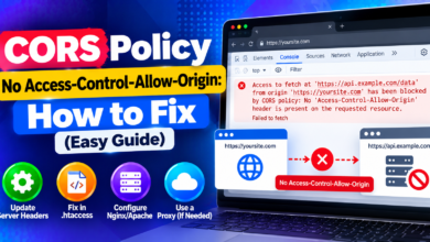 CORS Policy Error_ Easy Fix Guide