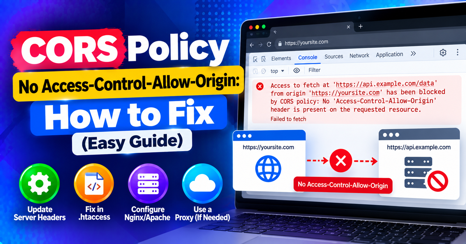 CORS Policy Error_ Easy Fix Guide