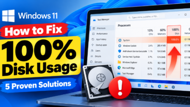 Fix 100% Disk Usage in Windows 11