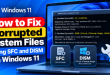 Fix Corrupted Windows 11 System Files