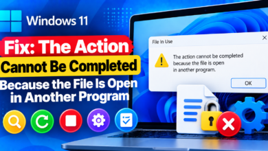 Fix Windows 11 File In Use Error