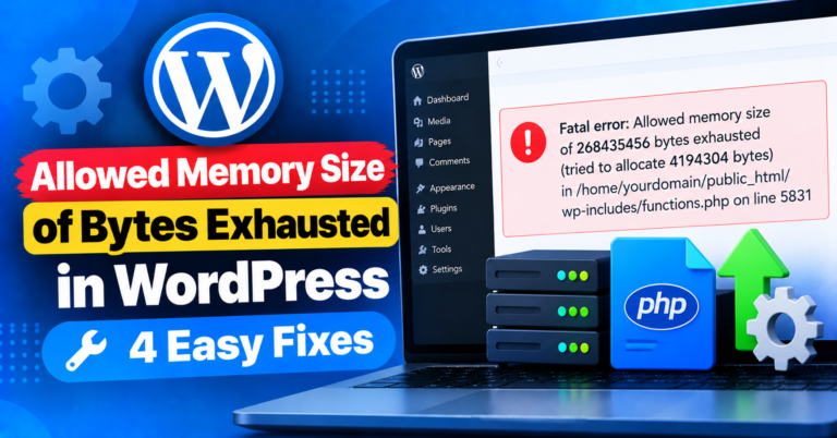 Fix WordPress Memory Errors Fast