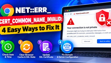 Fixing NET__ERR_CERT_COMMON_NAME_INVALID