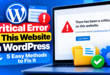 Fixing WordPress Critical Errors