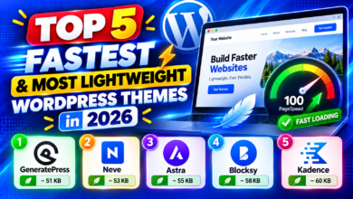Top 5 Fastest WordPress Themes