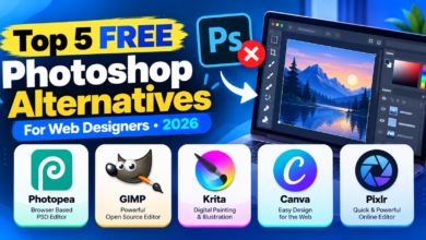 Top 5 Free Photoshop Alternatives