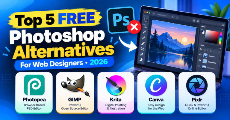 Top 5 Free Photoshop Alternatives