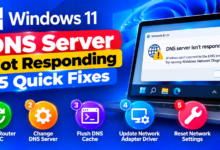 Windows 11 DNS Server_ 5 Quick Fixes