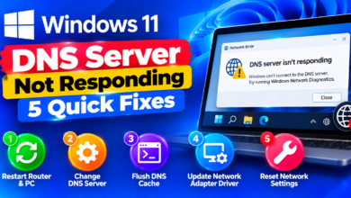 Windows 11 DNS Server_ 5 Quick Fixes