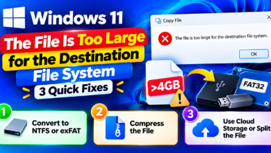 Windows 11 File Size Fixes