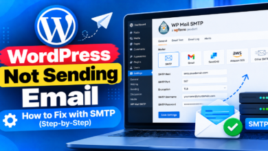WordPress Email Not Sending_ SMTP Fix