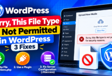 WordPress File Type Error_ 3 Fixes
