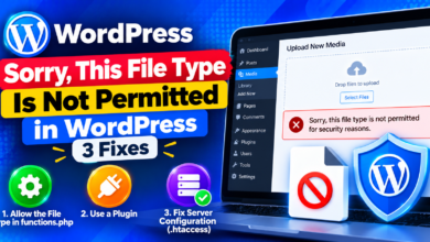WordPress File Type Error_ 3 Fixes