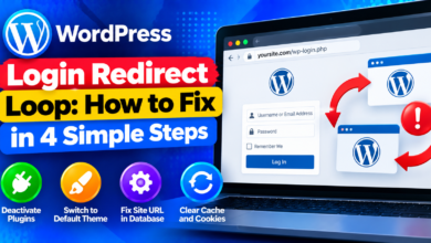 WordPress Login Redirect Loop Fix