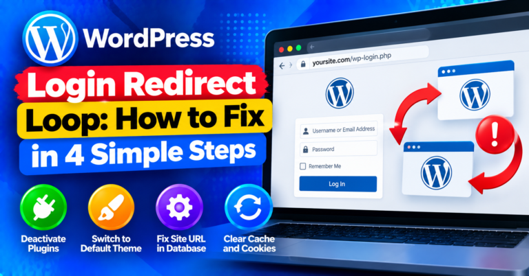 WordPress Login Redirect Loop Fix