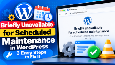 WordPress Maintenance Fix Guide