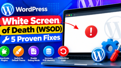 WordPress White Screen Repair Guide