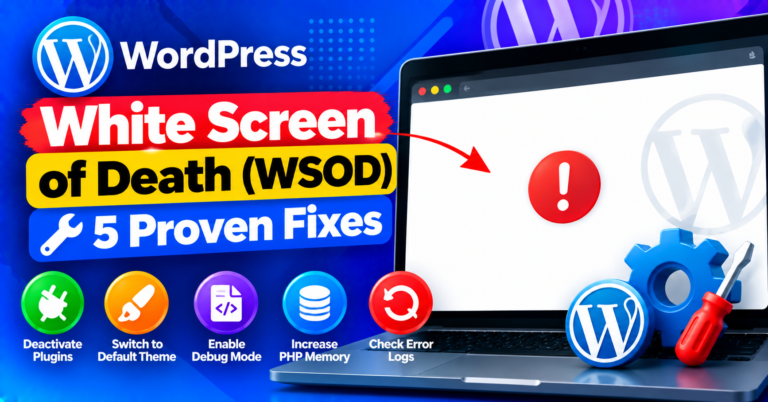 WordPress White Screen Repair Guide